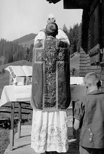 Hl. Messe auf der Alp